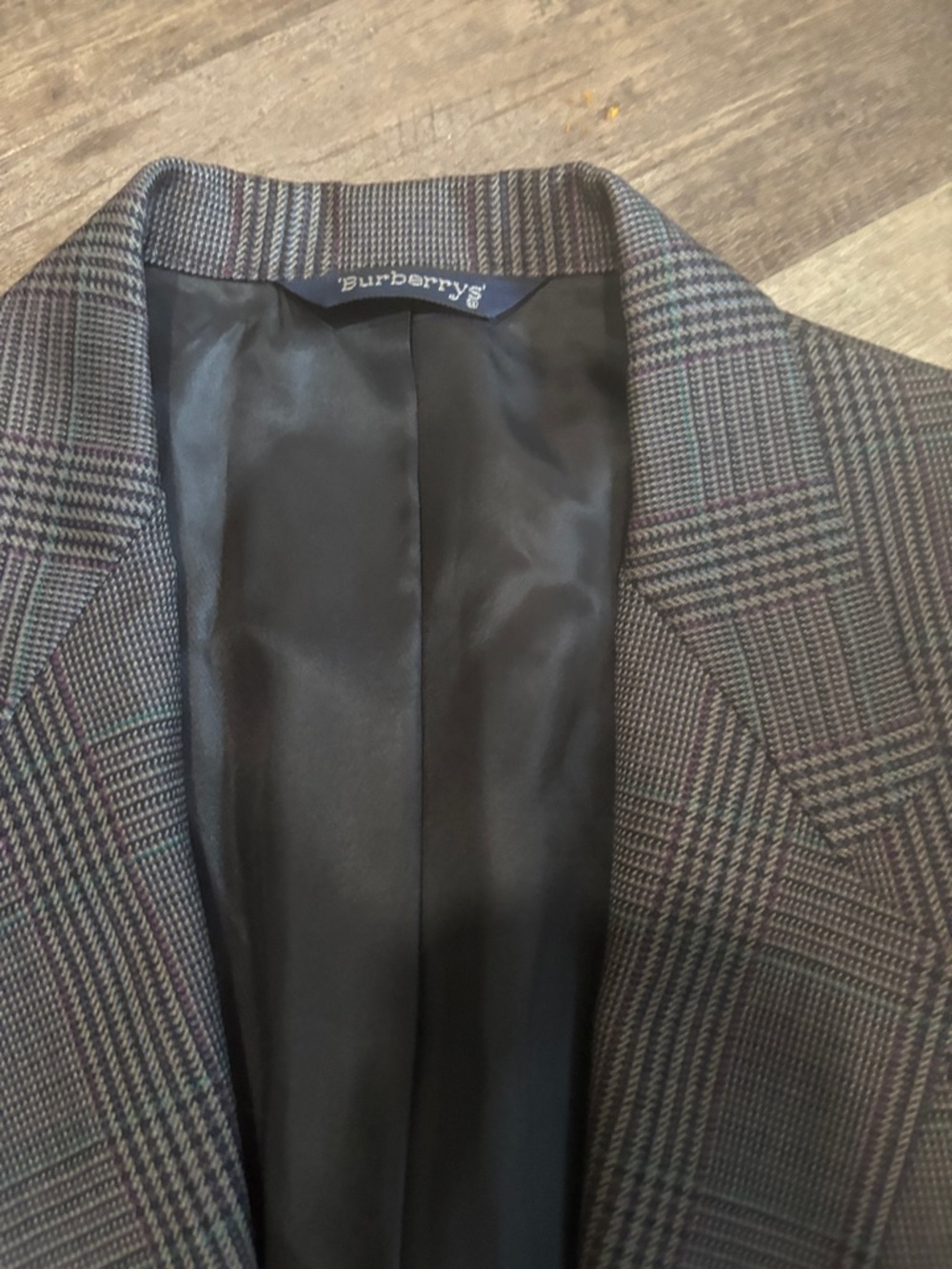 Burberry Plaid Oversized Blazer - Picture 2 of 3